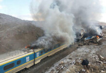 Train Crash in Iran