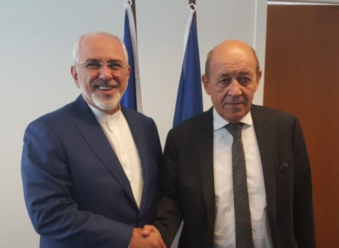 Iran FM Holds Talks with French, German Counterparts