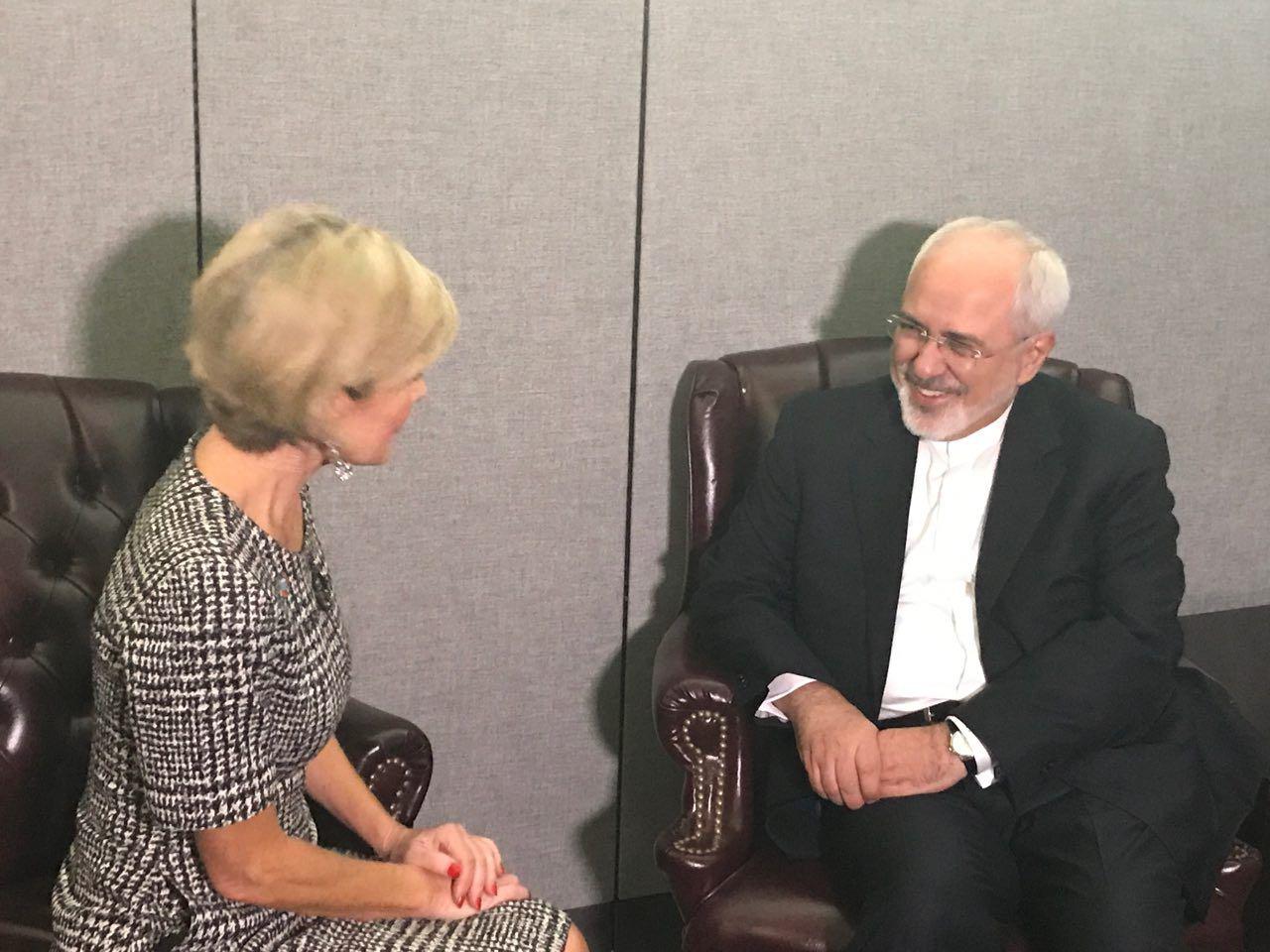Earlier in the day Zarif and his Danish counterpart Anders Samuelsen conferred on ways to expand bilateral relations between Tehran and Copenhagen