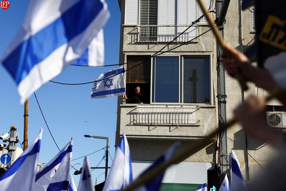 Pentagon Head In Israel As Protests Target Netanyahu