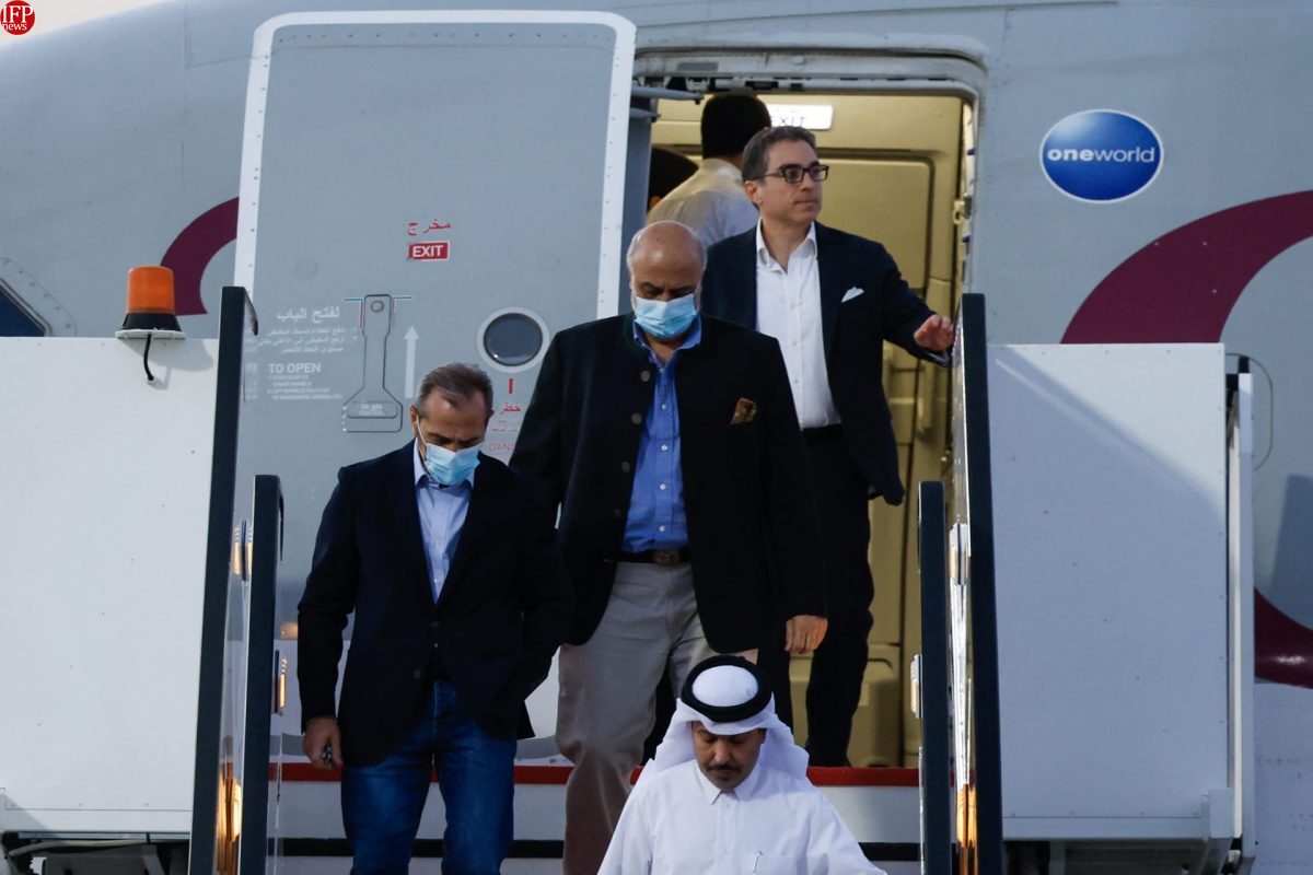 Plane Carrying Freed US Nationals From Iran Prison Arrives In Qatar