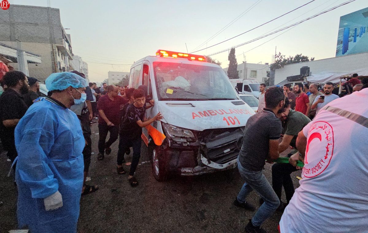 Gaza Health Ministry Dismisses Israeli Claims About Hamas Fighters Using Ambulances