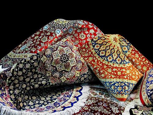 Iran hand-woven carpets