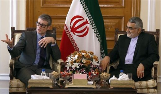 Alaeddin Boroujerdi and Timothy Webster in Iran