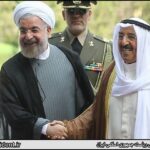 Iran president-Kuwaiti Emir Sheikh Sabah-