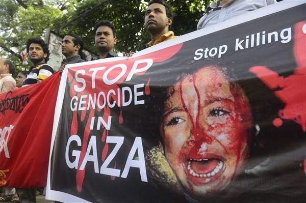 Worldwide protests against Israeli crimes in Gaza