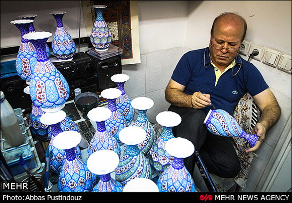 Enamel; Ancient Decorative Handicraft Invented by Iranians