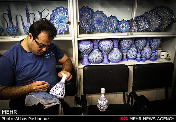 Iranian Art Enamel 2