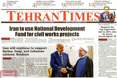 Tehran times newspaper 10 - 20