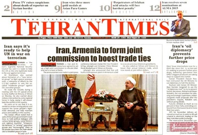 Tehran times newspaper 10 - 21