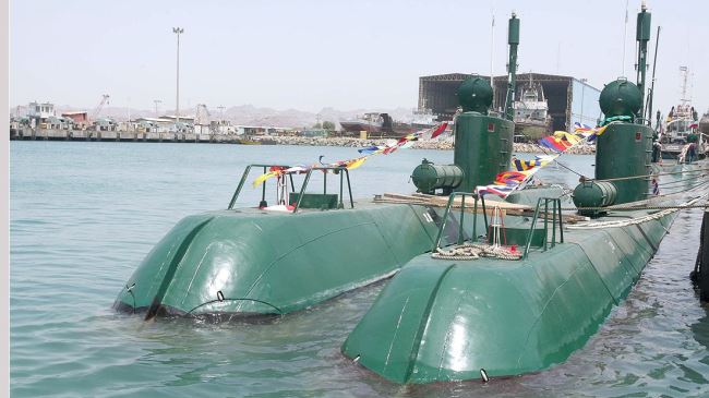Fateh submarine and Damavand destroyer