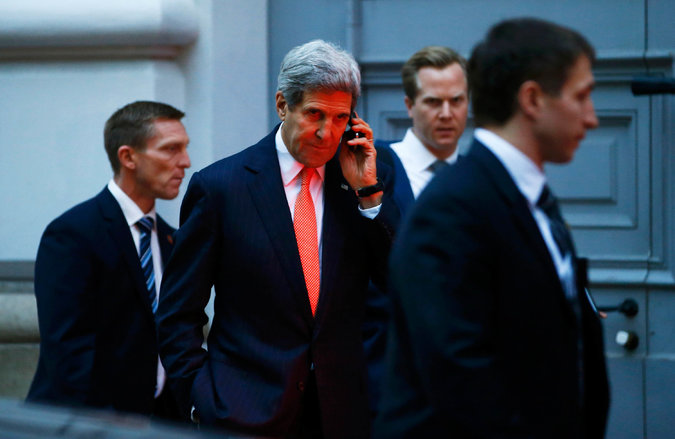 John Kerry in Vienna