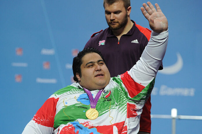 Siamand Rahman - world’s strongest Paralympian
