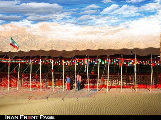 Iran-Black tents