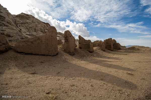 Rock castle of Sirjan