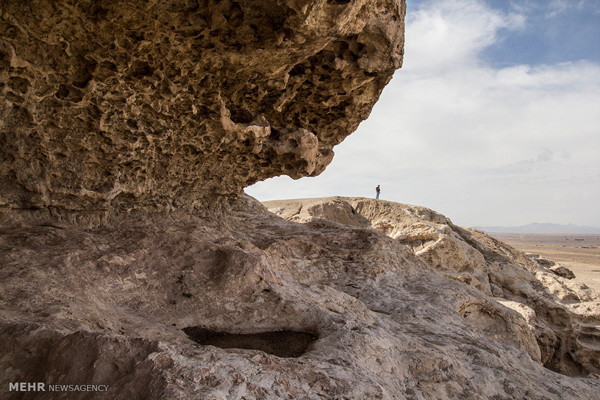 Rock castle of Sirjan