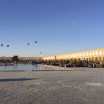 “I Love Isfahan” in Naghshe Jahan Sq.