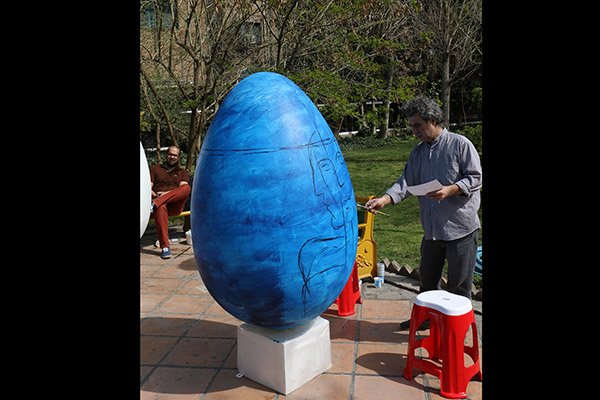 Painting Eggs at Nowrouz (PHOTOS)