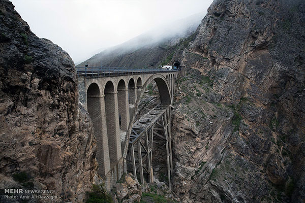 Veresk bridge in Mazandaran