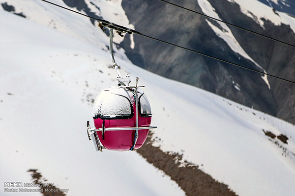 Dizin ski resort hosts intl. snowboard competition