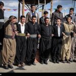 Kurdish Men Celebrating Nowruz in Western Iran