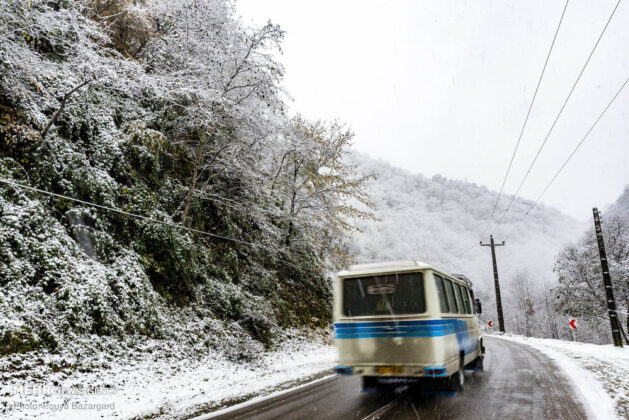 Iran's Masuleh Village Covered in Snow