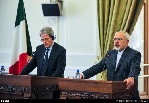 Iran-Italy-FMs