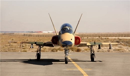 Iran home-made training fighter 1