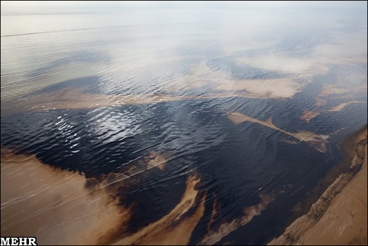 Oil spills in Presian Gulf