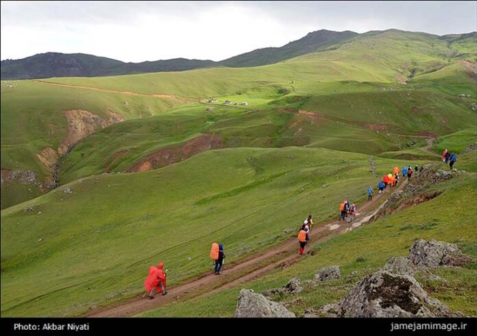 Hiking in the Heights of Talesh