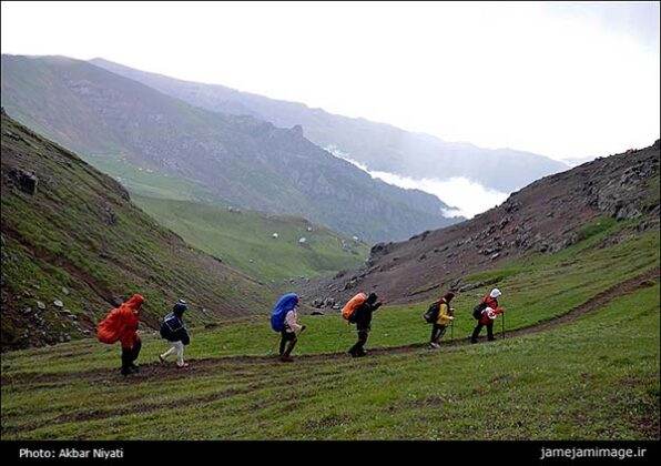 Hiking in the Heights of Talesh