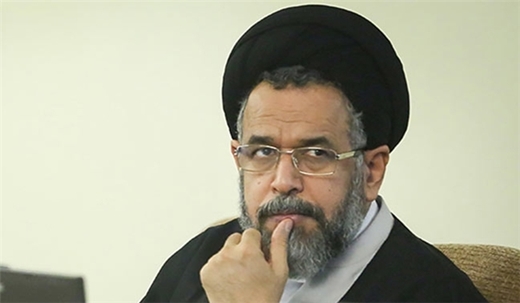 Iran's Intelligence Minister Seyyed Mahmoud Alavi