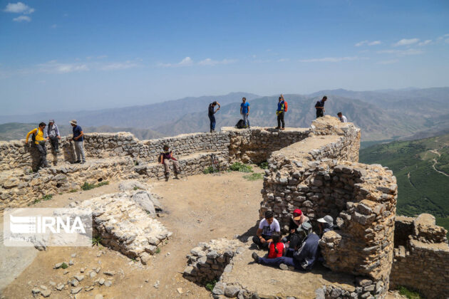 Historical Fort of Babak in Northwestern Iran