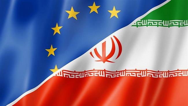 Iran-EU Flags