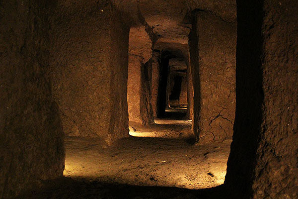 Underground city of Nooshabad, Iran