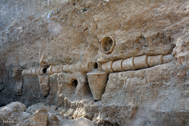 Ancient Aqueduct System Unearthed in Iran's Borujerd