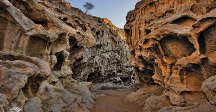 Aali Mohammad Valley in Qeshm Island, Iran