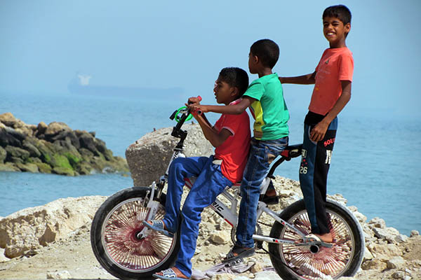 Children from Qeshm Island, Persian Gulf