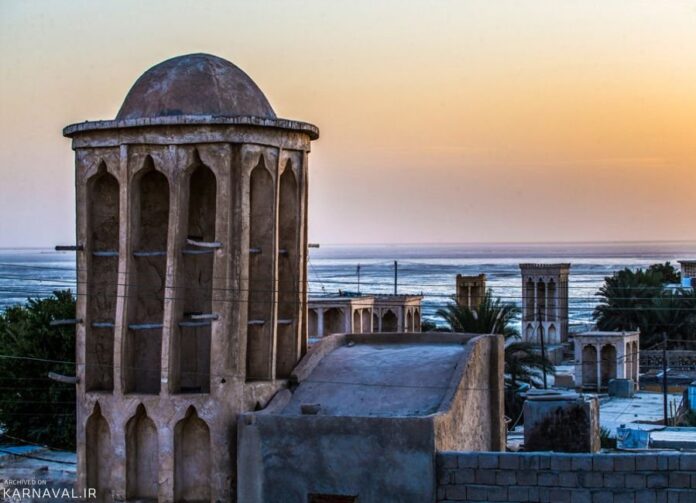 Laft Village, Port of Wind-catcher in Iran's Qeshm Island