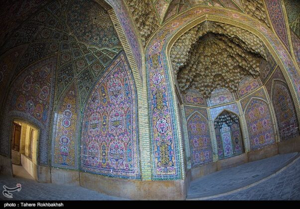 Pink Mosque in Shiraz 1