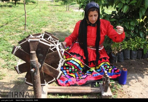 “Chador Shab” Weaving in Northern Iranian Village