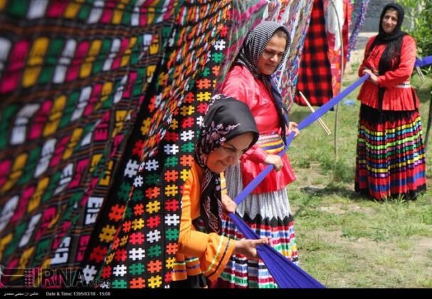 “Chador Shab” Weaving in Northern Iranian Village
