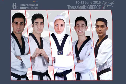 fotografie eiwit Cordelia Five Taekwondo Medals At Int'l Tournament - Iran Front Page