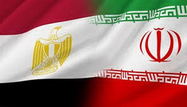 Iran-Egypt flags