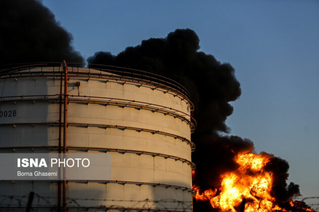 Iran Petrochemical Complex Fire