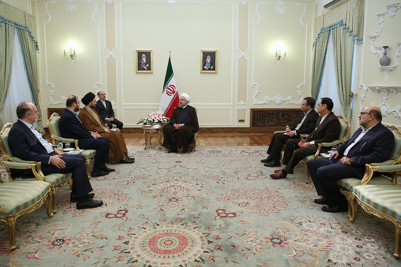 Rouhani and Ammar Hakim