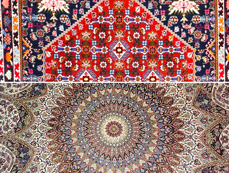 hand-woven carpets
