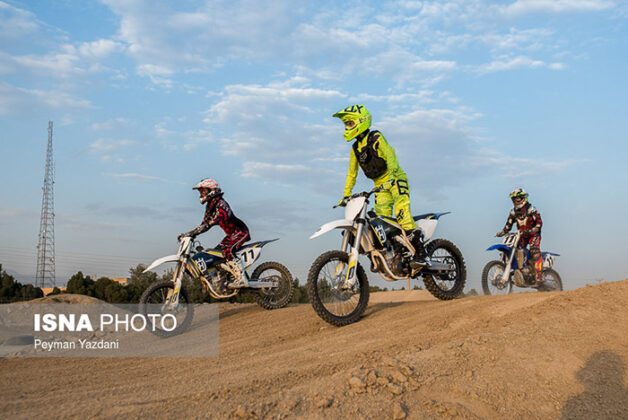 Off-Road Motorcycle Race
