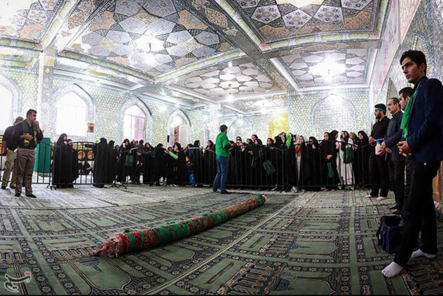 Religious Ceremony of Carpet Washing Held in Central Iran
