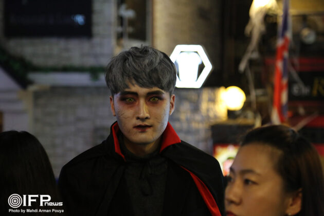 Exclusive Photos of Halloween in South Korean Capital